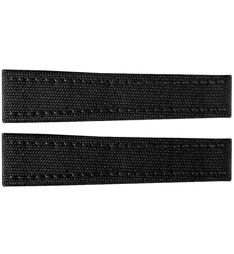 canvas deployment strap breitling|Breitling 22/20mm Straps for Deployment Buckle.